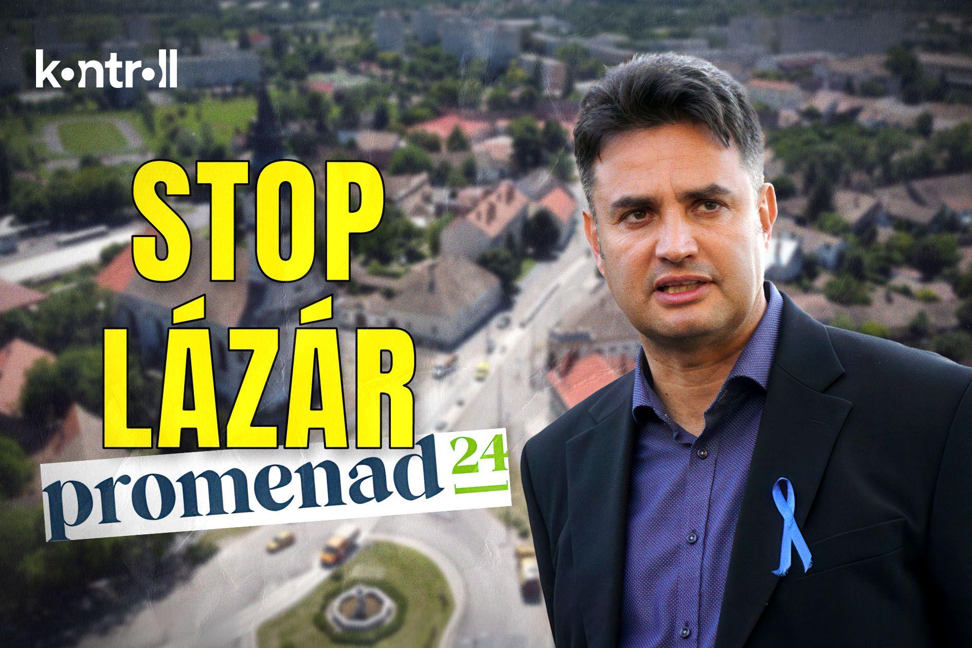 Élő közvetítés: STOP LÁZÁR! tüntetés Hódmezővásárhelyen