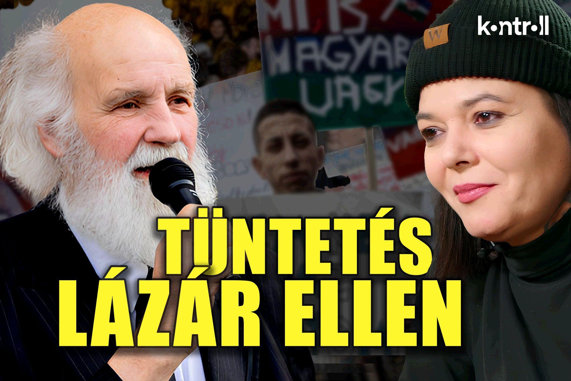 ÉLŐ: Tüntetés Lázár János cigányozós beszéde miatt