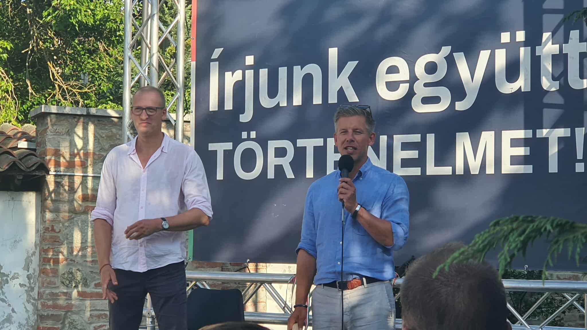 ÉLŐ: Magyar Péter országjárása szerdán Verőcén ér véget