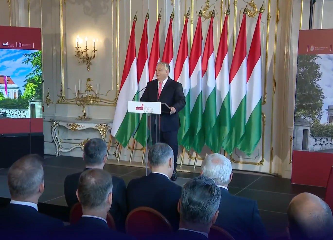 Orbán Viktor: 40 milliárdból újul meg a gödöllői Grassalkovich-kastély