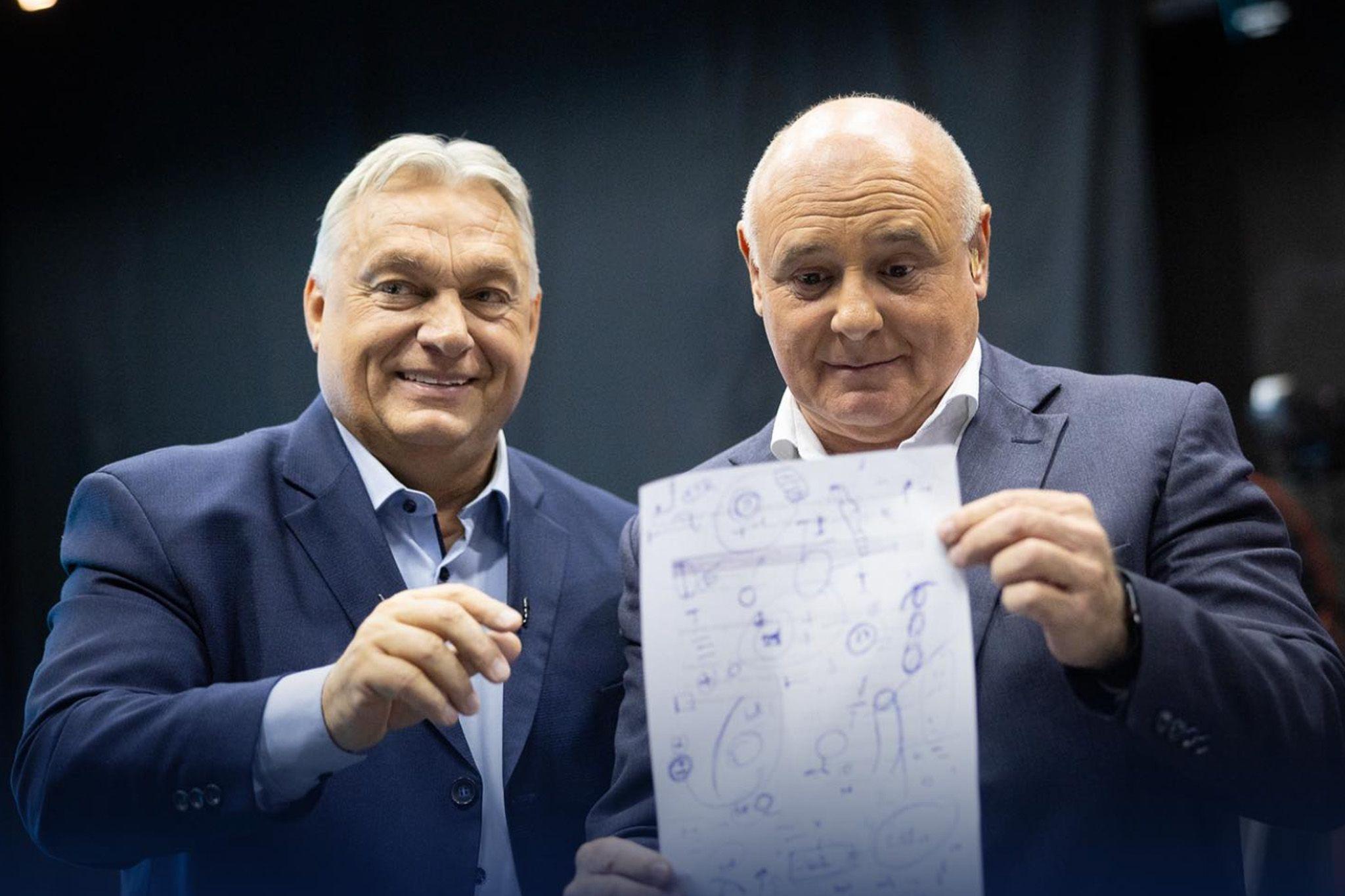 Mit árulhat el, és mit nem Orbán Viktor interjú alatti rajza?