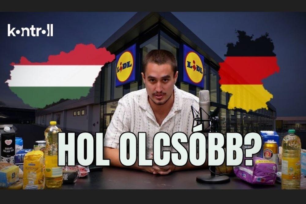 Leteszteltük a magyar és a német Lidl-áruházak árait