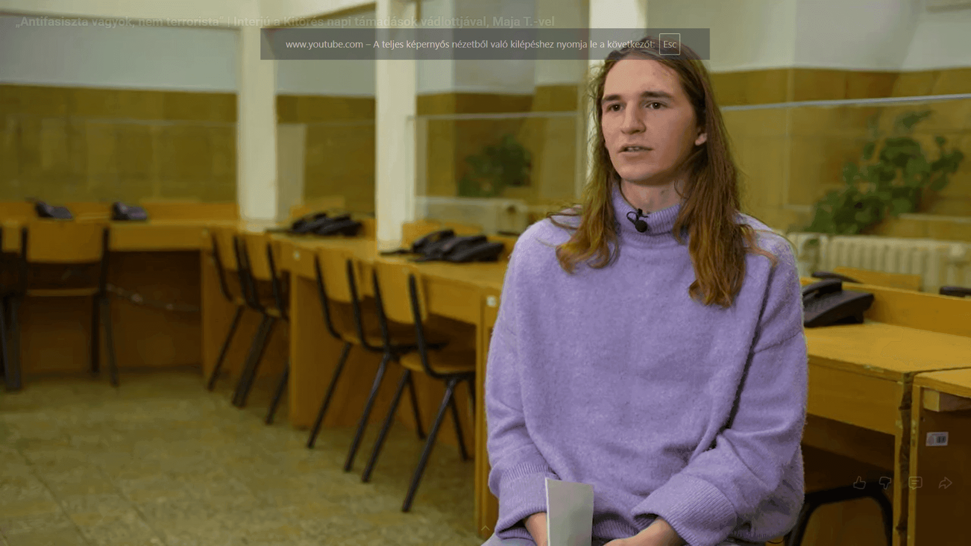 Antifa-támadás: nyolc évre küldenék börtönbe Maja T-t