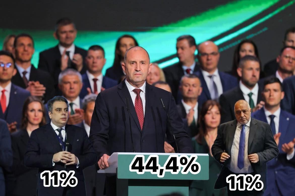 Radev majdnem akkorát nyert a bolgár választásokon, mint nálunk Magyar Péter