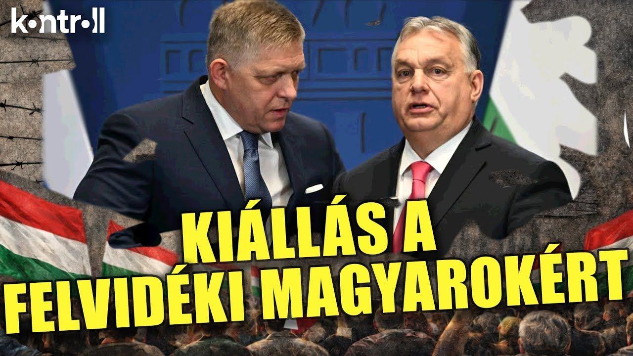 Videó: Magyar Péter is megjelent a Beneš-dekrétumok elleni tüntetésen