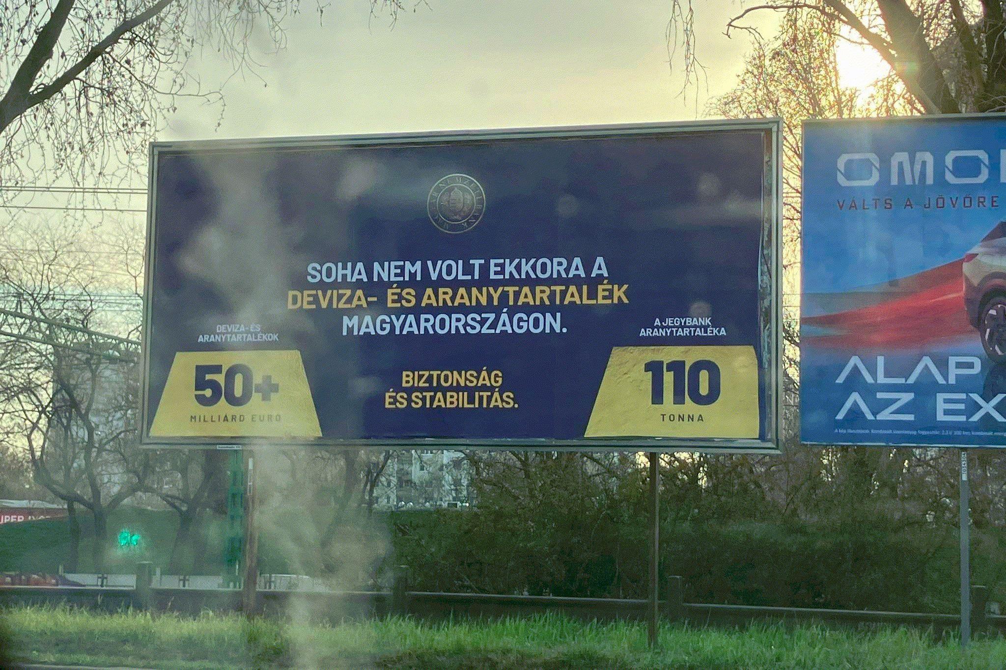 Az állami cégek is beszálltak a kampányba