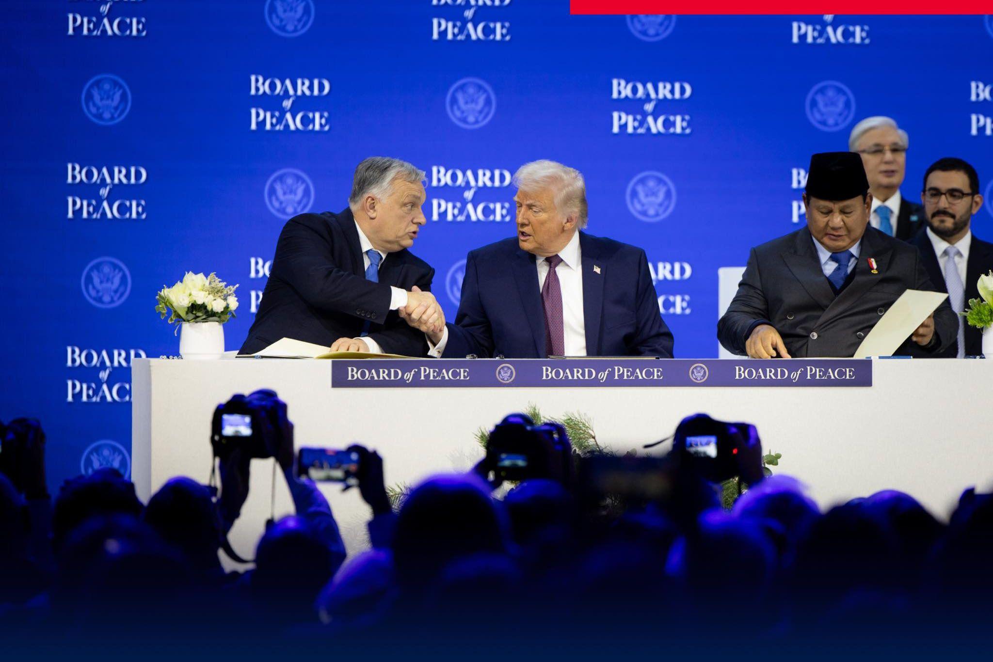 Megalakult Trump Béketanácsa, Orbán Viktor is az alapítók között