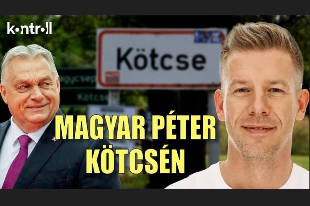  ÉLŐ: Kötcsén mond beszédet Magyar Péter