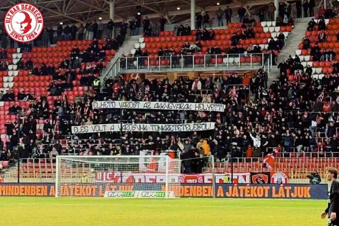 Kikérték maguknak a város tönkretételét a debreceni ultrák, majd azzal a lendülettel magyarázkodni is kezdtek 