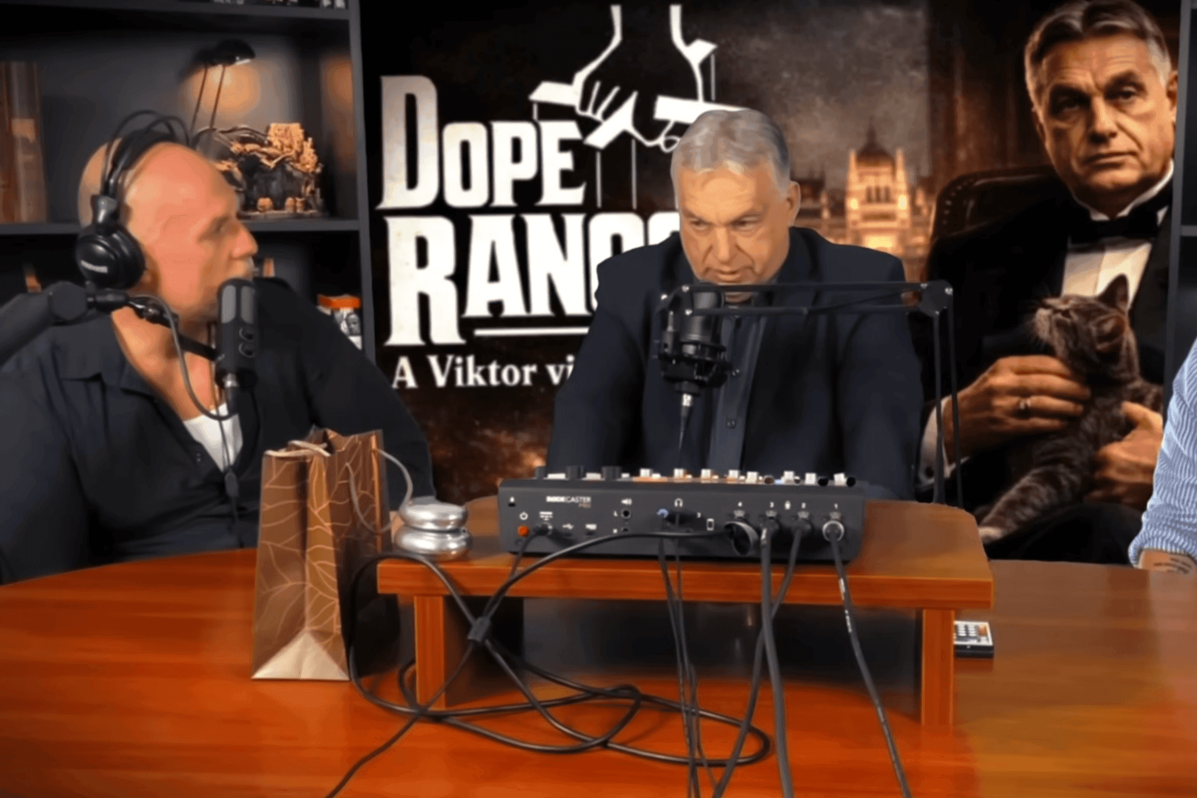 Trágár káromkodásokkal fogadta Dopeman a választási eredményeket a saját műsorában