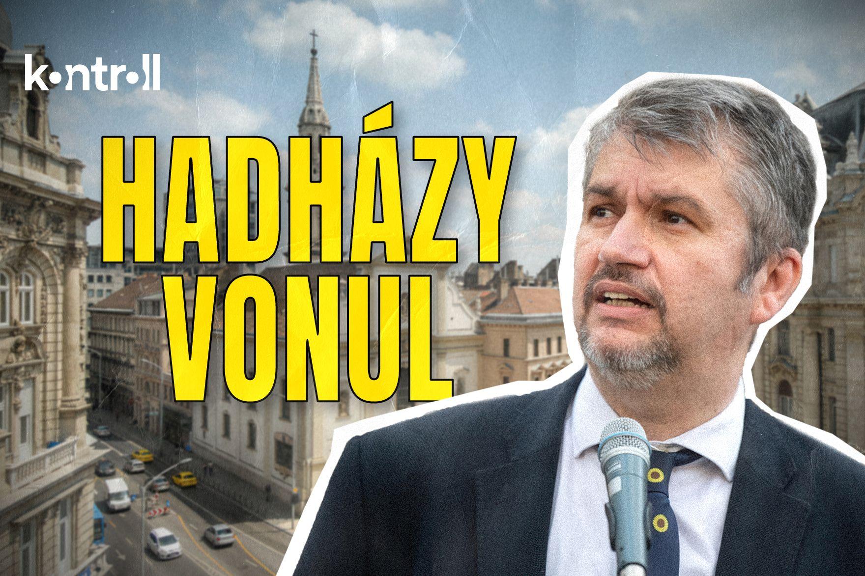 Az Agrárminisztérium épületénél is tüntetett Hadházy Ákos