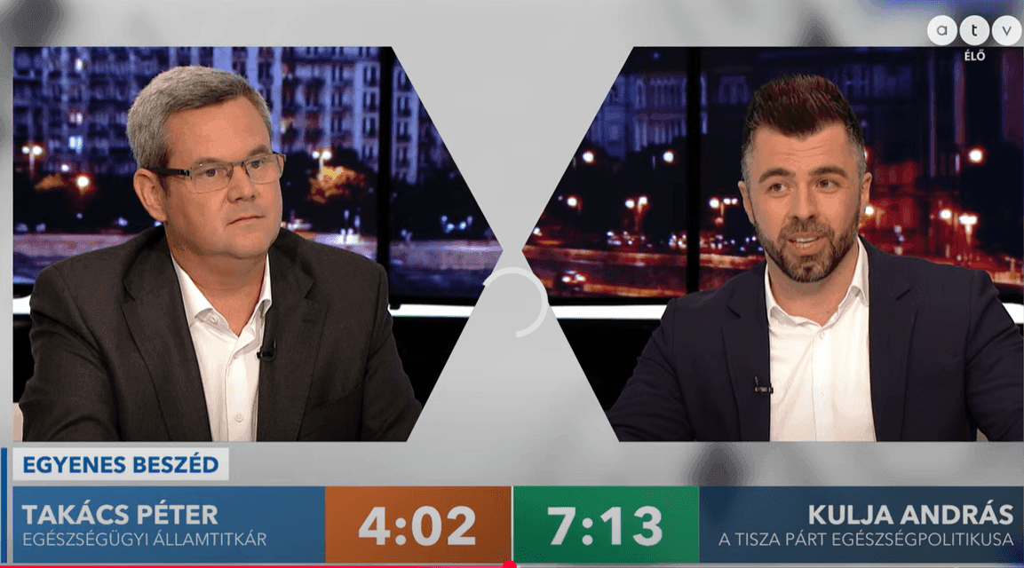 Elbeszéltek egymás mellett az egészségügyről tartott vitában