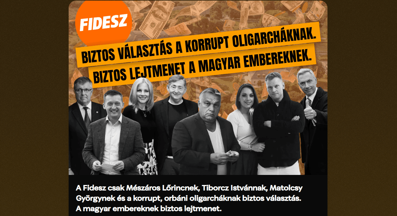 Magyar Péter szerint áll a bál a Fidesznél 