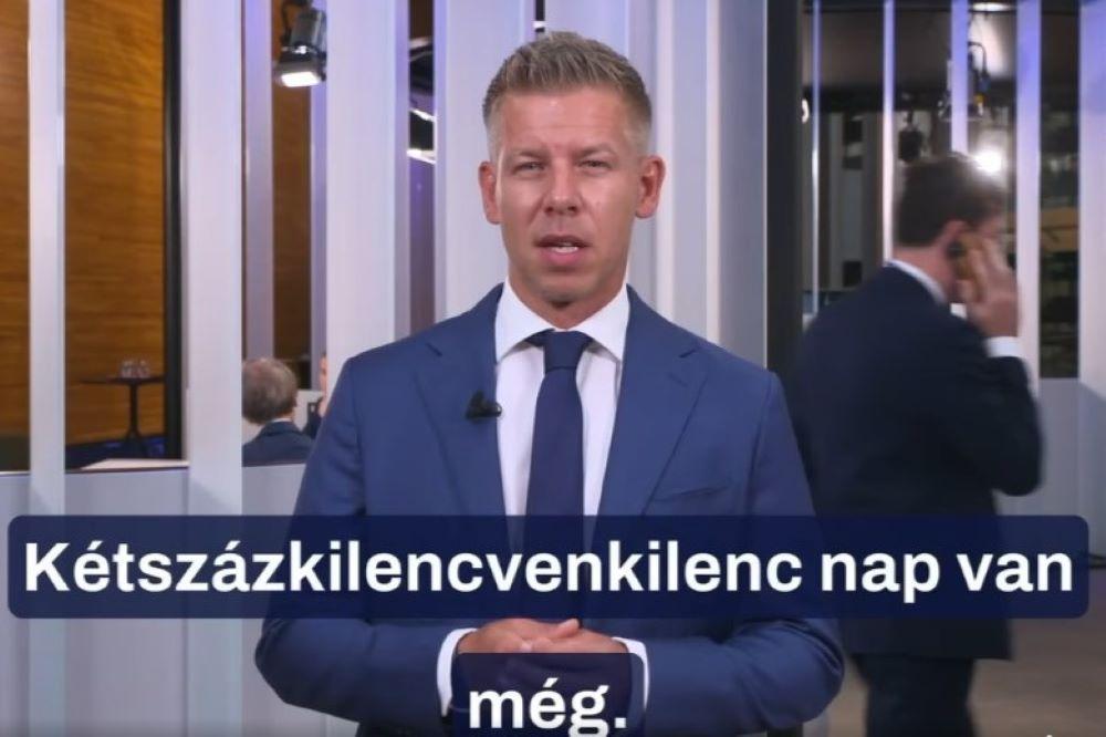 Magyar Péter üzenete a miniszterelnöknek: „Tovarisi konyec!”