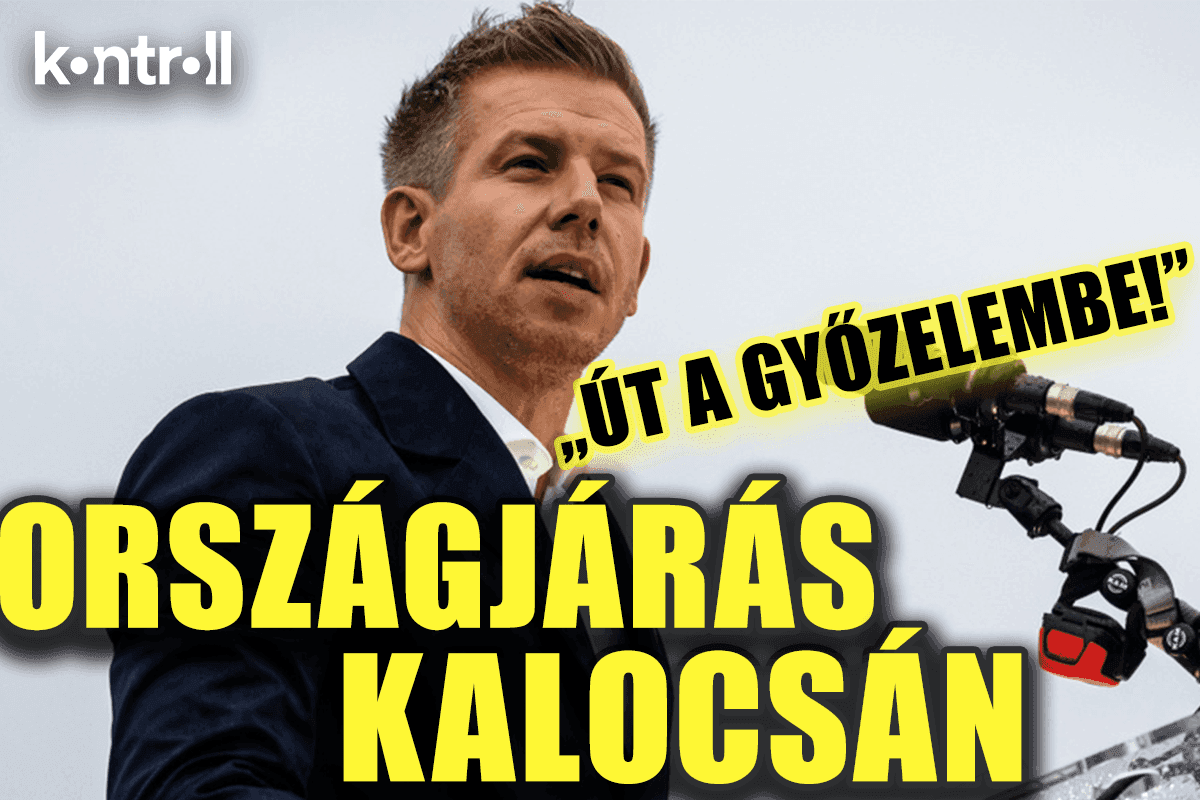 ÉLŐ KÖZVETÍTÉS: Magyar Péter országjárása Kalocsán folytatódik
