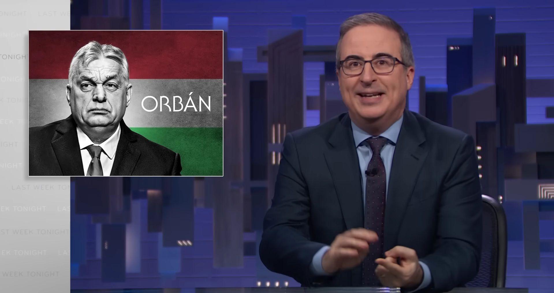 A „veszélyes tervrajz”: John Oliver tragikomikus műsora az Orbán-rendszerről