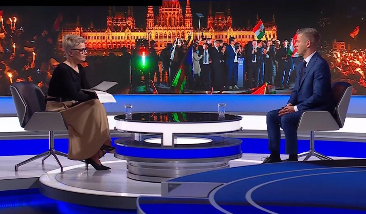 A közmédiánál még mindig tart a NER: ellenséges módon fogadták Magyar Pétert