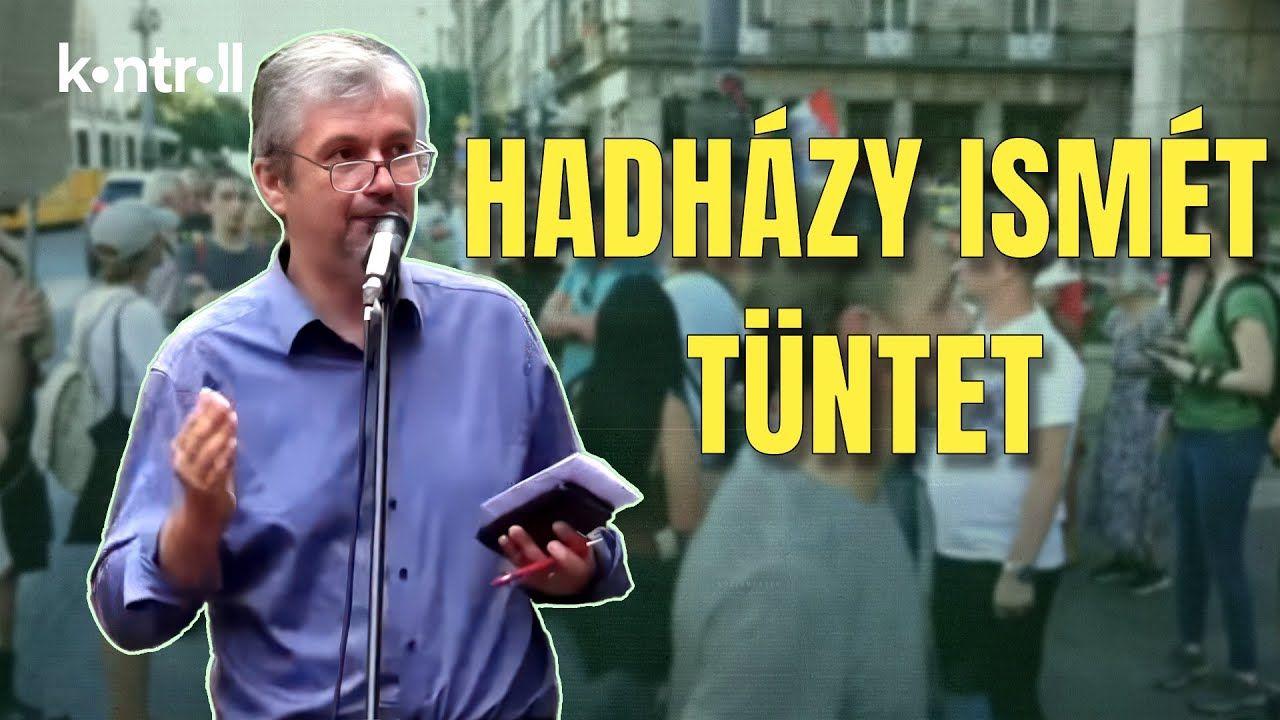 Élő közvetítés: Rendhagyó időpont, szokásos tüntetés