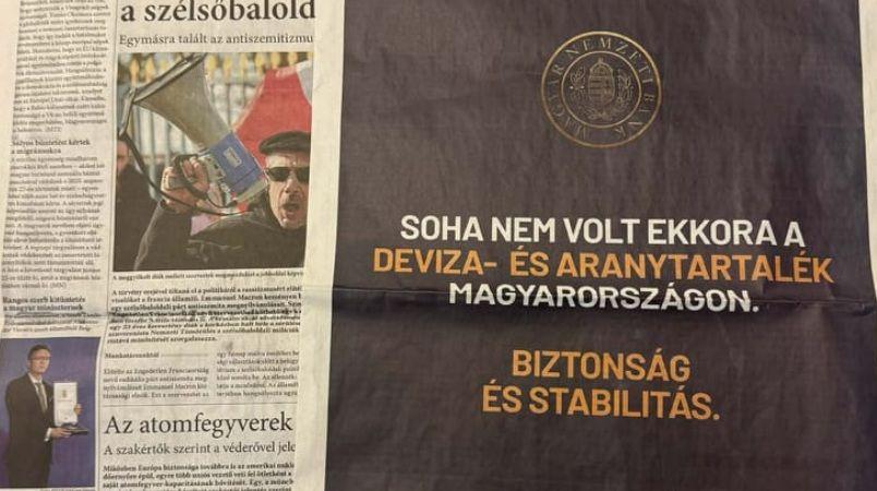 „Biztonság és stabilitás” – a választások előtt indított reklámkampányt a kormánytól független MNB