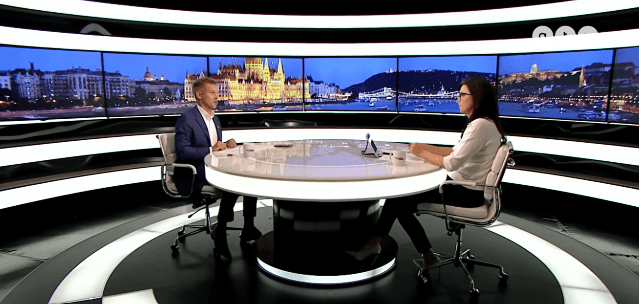 Magyar Péter: Orbánnak hamis adatokat mutattak