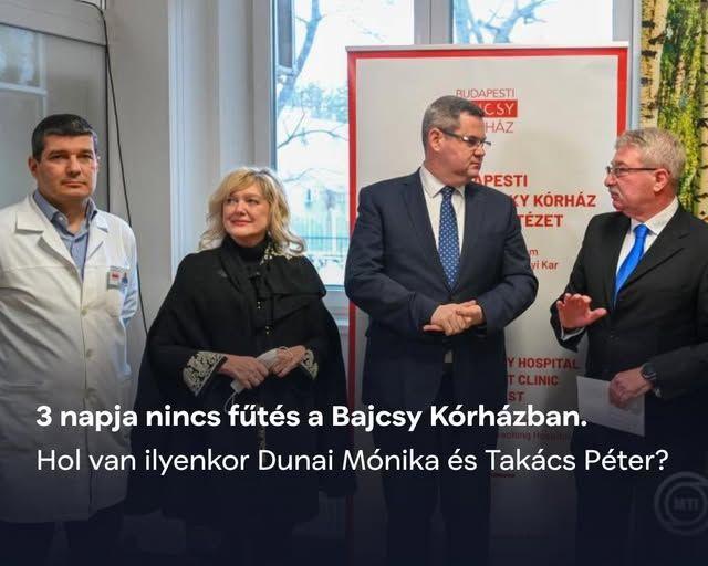 A Bajcsy-Zsilinszky Kórház több épületében sincs fűtés, hősugárzókat és takarókat osztanak a betegeknek