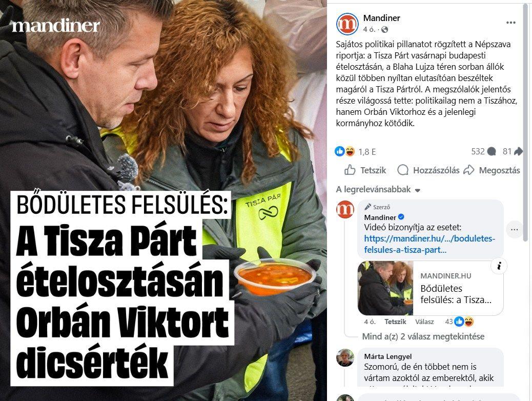 Radnóti Zoltán: Ezek a szerencsétlen emberek tiszás étellel a szájukban mantrázzák a kormánypropagandát 