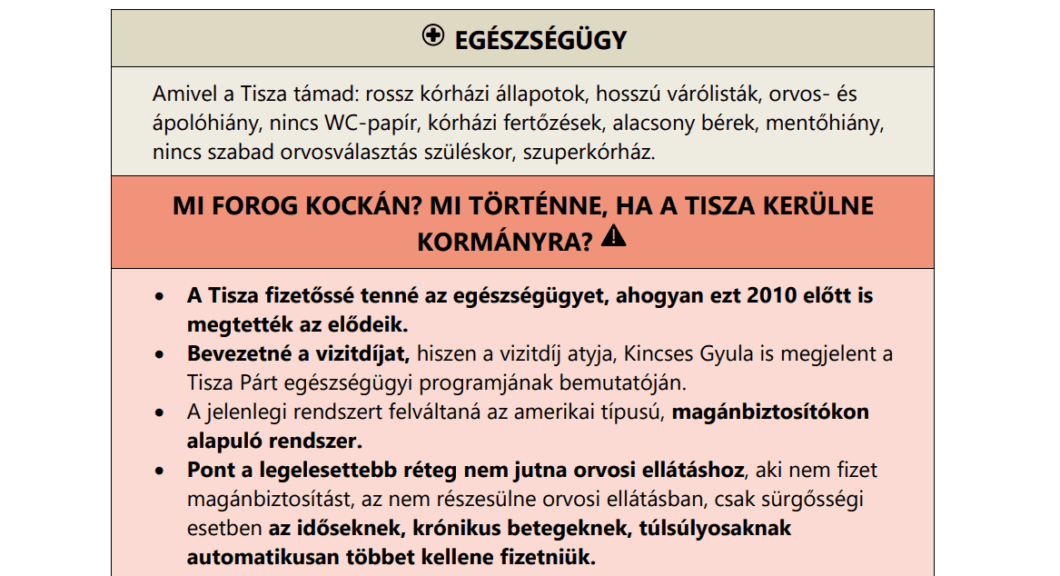 Ezekkel a központi "érvekkel" támadnak a fideszesek - Megszereztük az útmutatót