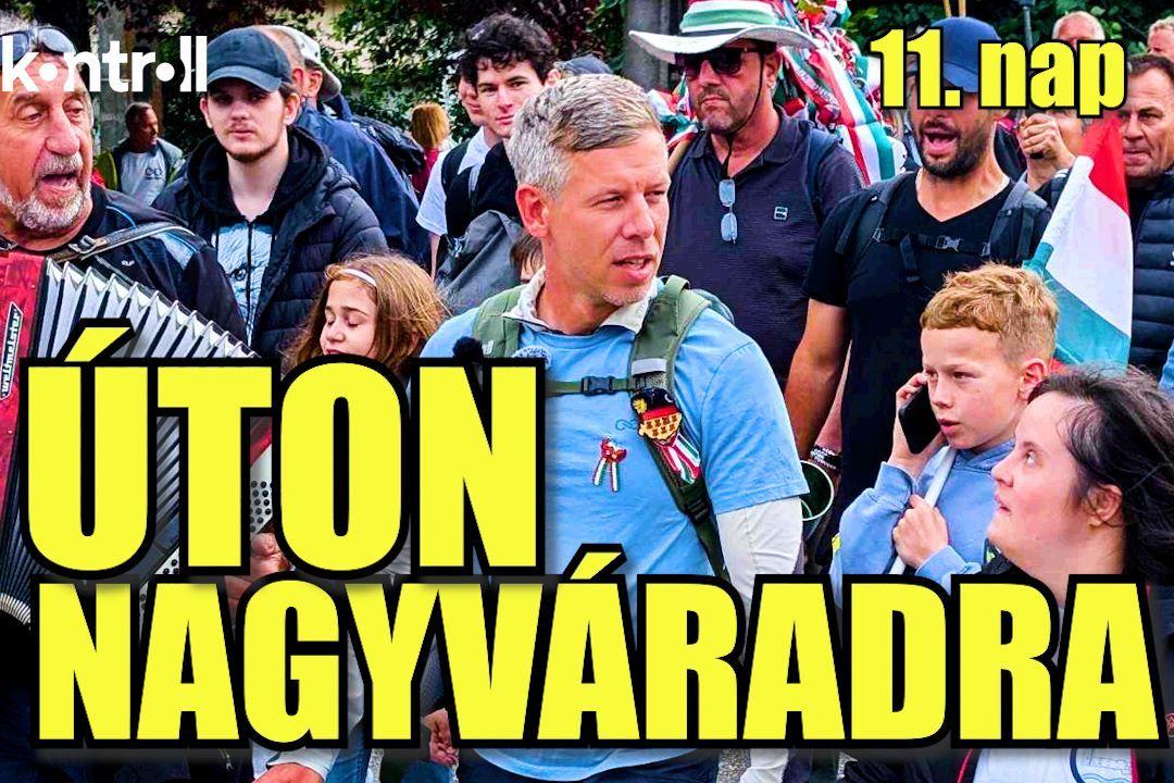 Magyar Péter megérkezik Nagyváradra