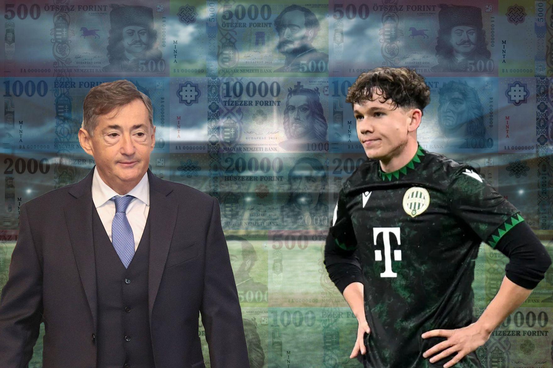 A fiatal Fradi-sztár eladásából is Mészáros Lőrinc gazdagodhat