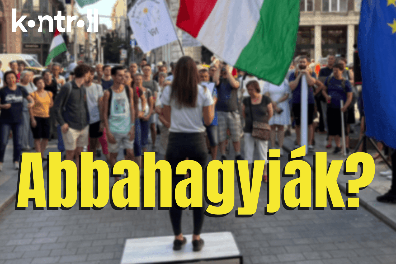 Élő közvetítés: Ismét tüntetnek a fővárosban