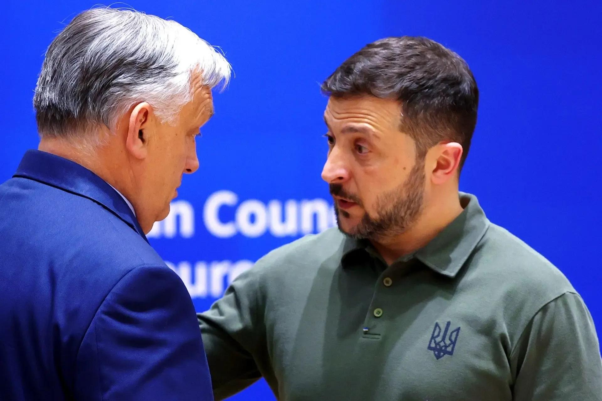 Zelenszkij szerint Orbán ugyanazt csinálja, mint Putyin